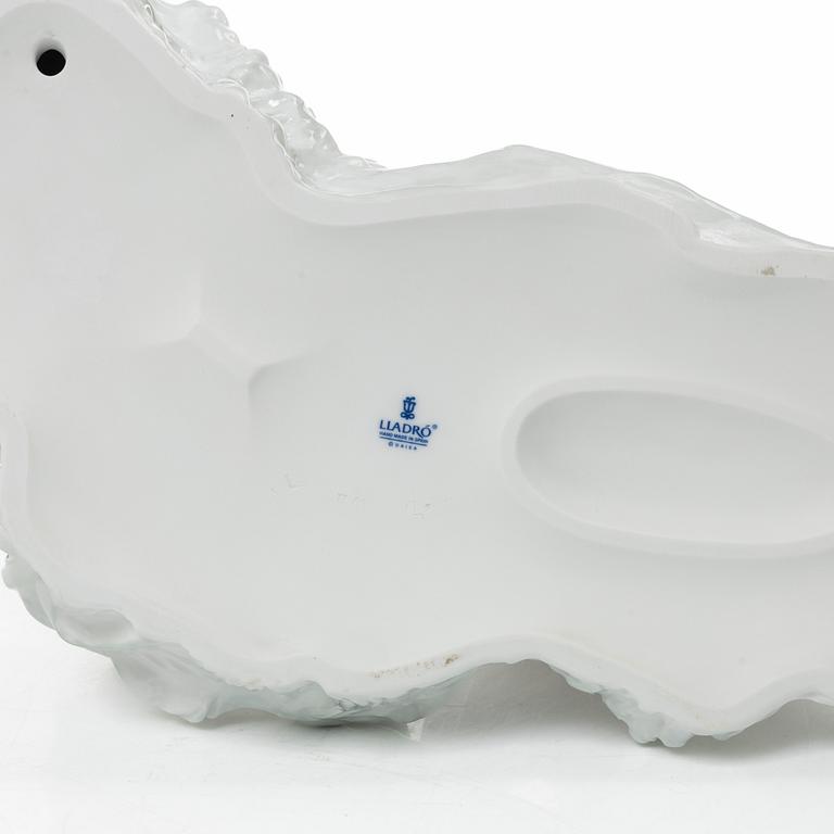 Fulgencio García, figurine, "Elephants walking", Lladró, Spain.