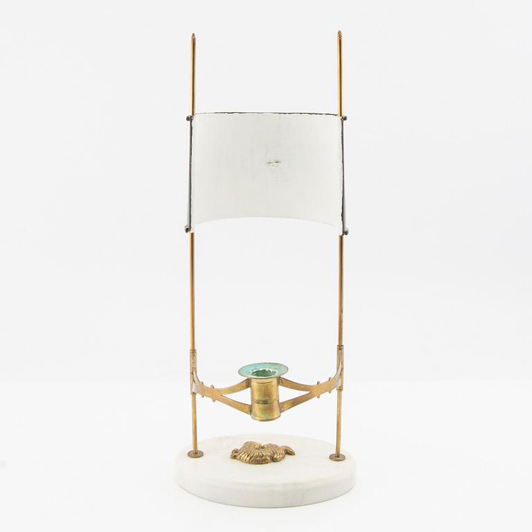 Läsljusstake, empire 1800-tal.