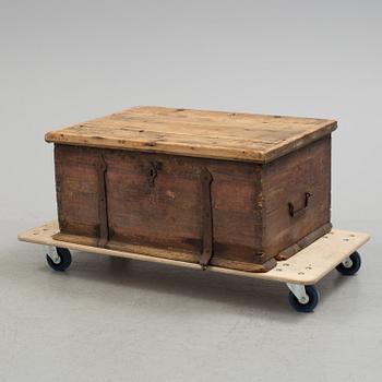 An 18th century chest.