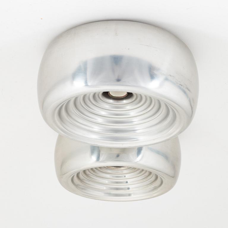 Achille Castiglioni, a pair of 'Padina' wall lights from Flos, Italy.