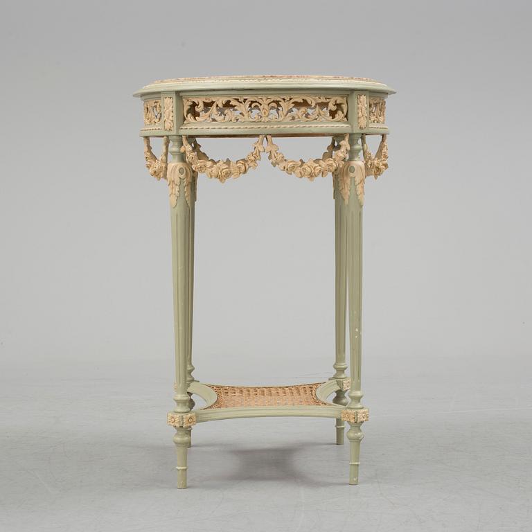 SALONGSGRUPP, 7 delar, gustaviansk stil, 1900-talets början.