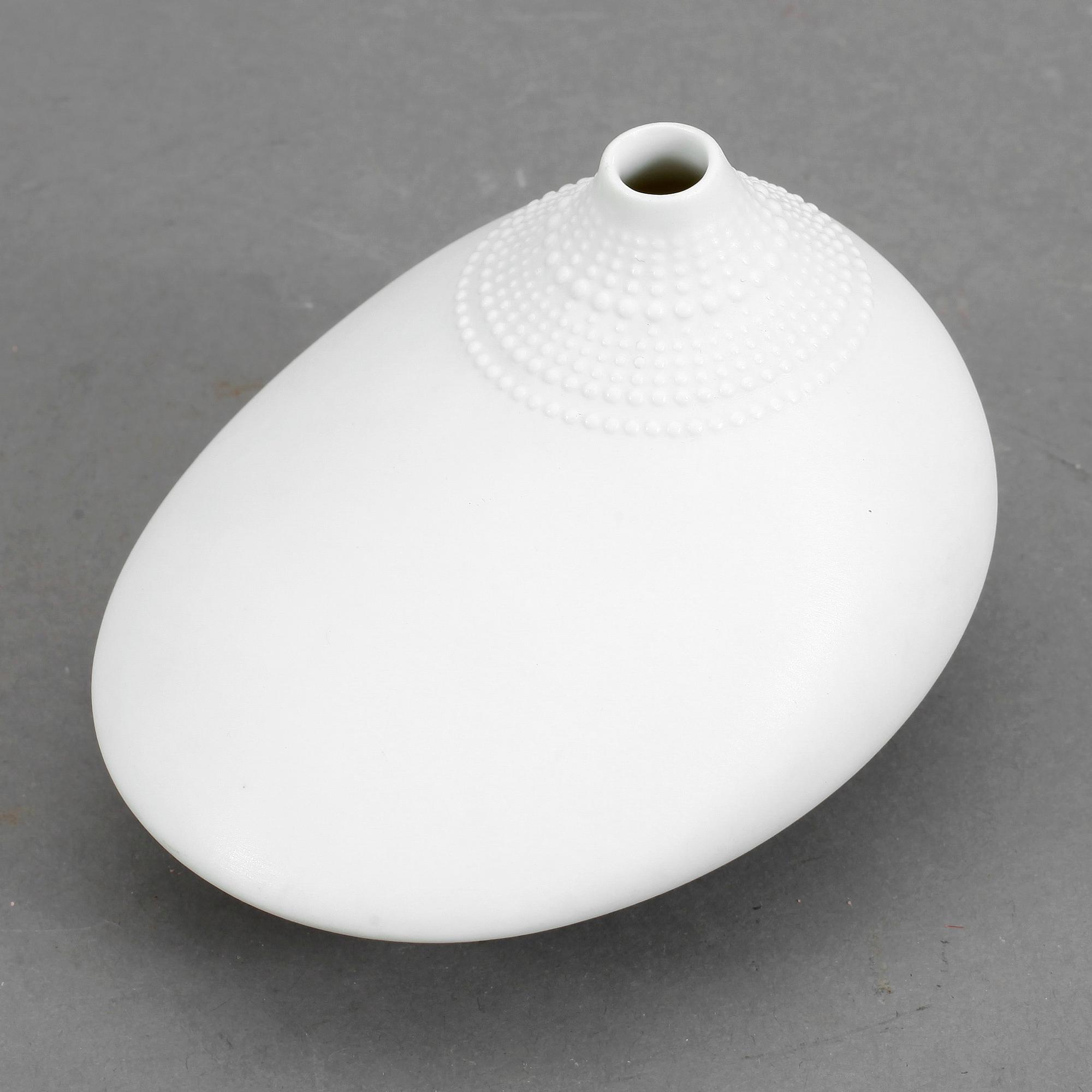 VAS, porslin "Pollo", design Tapio Wirkkala, Studio-Line Rosenthal.