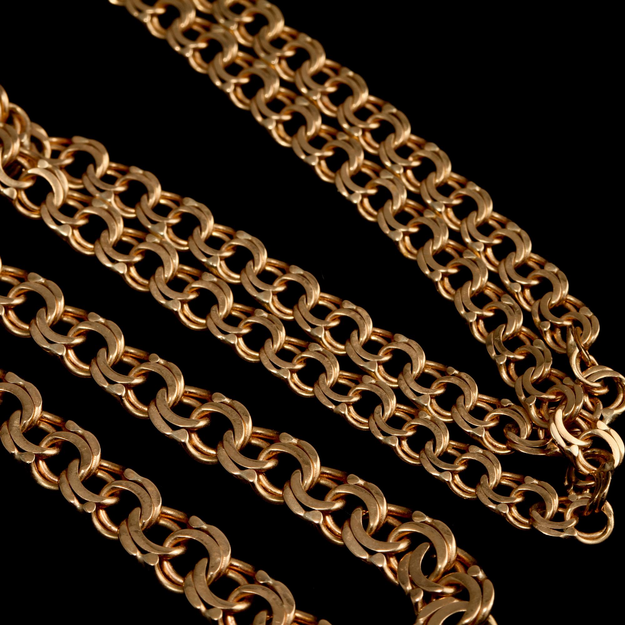 HALSLÄNK, 18k guld, BE Franzen, Stockholm, 1958.Vikt 10 g.
