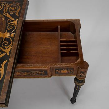 Game table, probably France, 19th century.