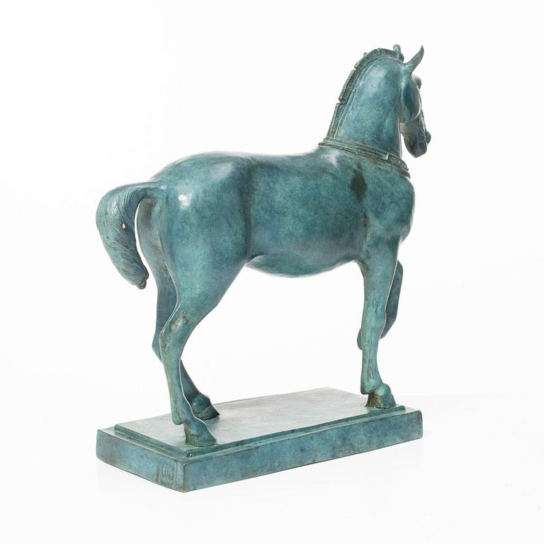 A sculpture after "The Byzantine horses / The Constantinople horses / The Venetian horses," St. Mark's Basilica.