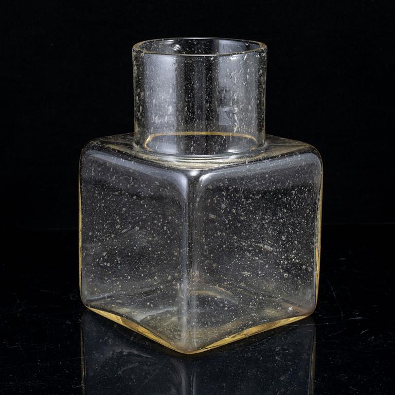 KAJ FRANCK, a "Sargasso" glass vase, Nuutajärvi Notsjö, Finland 1960's.