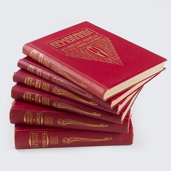 Santeri Salokivi, Vy från Munchen samt Konstnärens Konstböcker, 6 st.