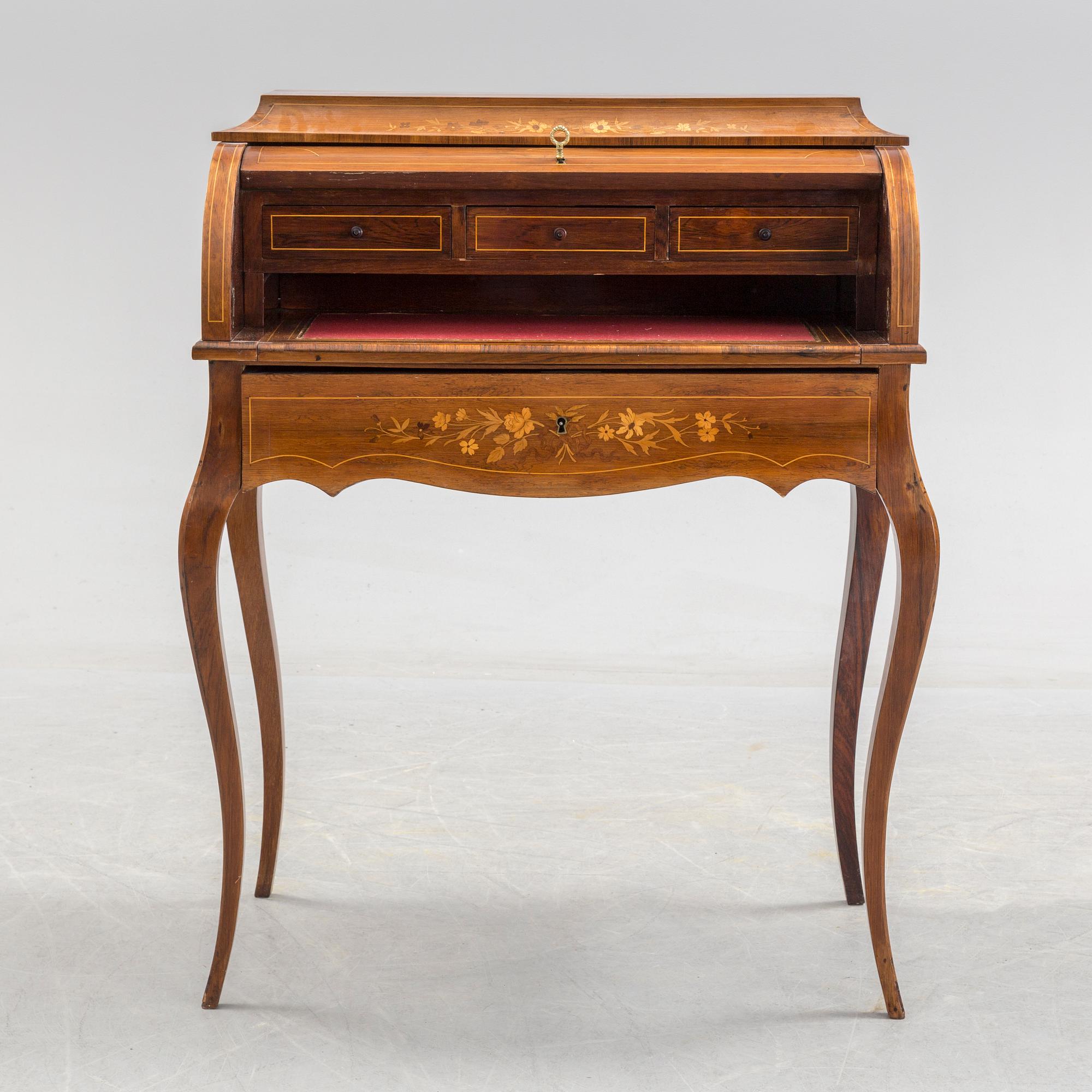 An early 20th century writing commode.