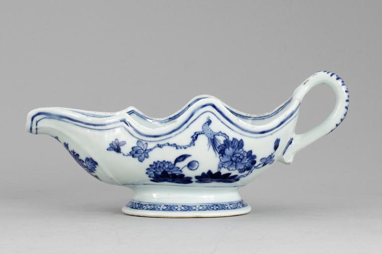 SÅSSNIPA, porslin, Qianlong, Kina 1700-tal.