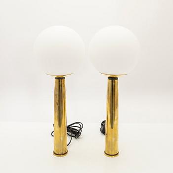 Table lamps, a pair, 20th century.