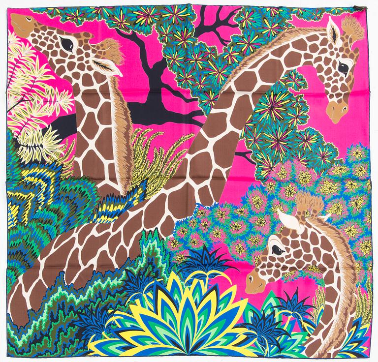 Hermès, "Three Graces" scarf.