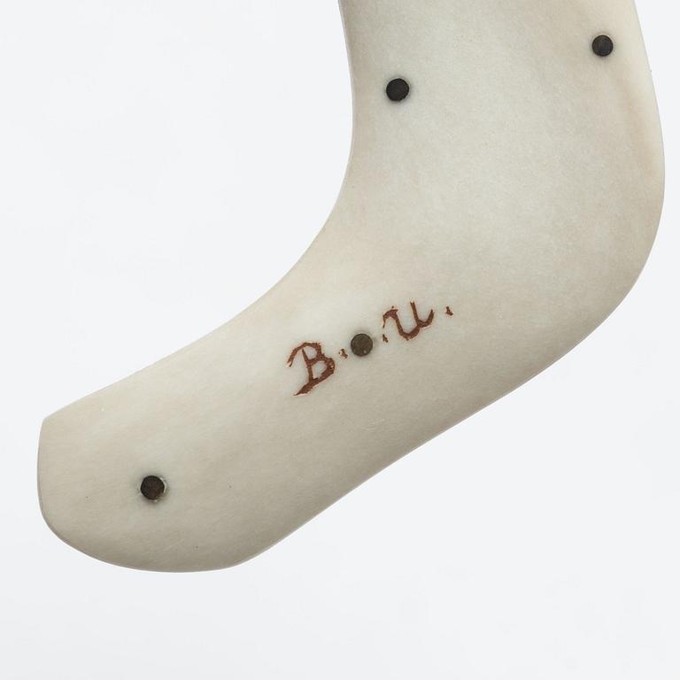 Eight knives, of which seven are half-horn knives, signed.