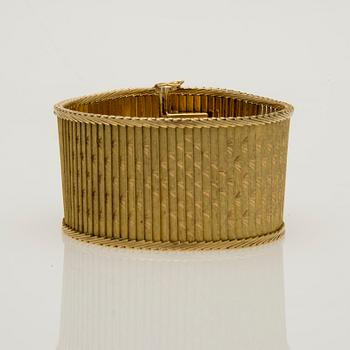 ARMBAND, 18K guld. Vicenza, Italien. Vikt ca 94,6 g.