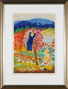 Lennart Jirlow · LENNART JIRLOW, litografi, signerad och numrerad E.A.