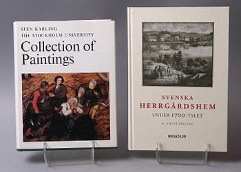 BÖCKER, 5 st, konstlitteratur.