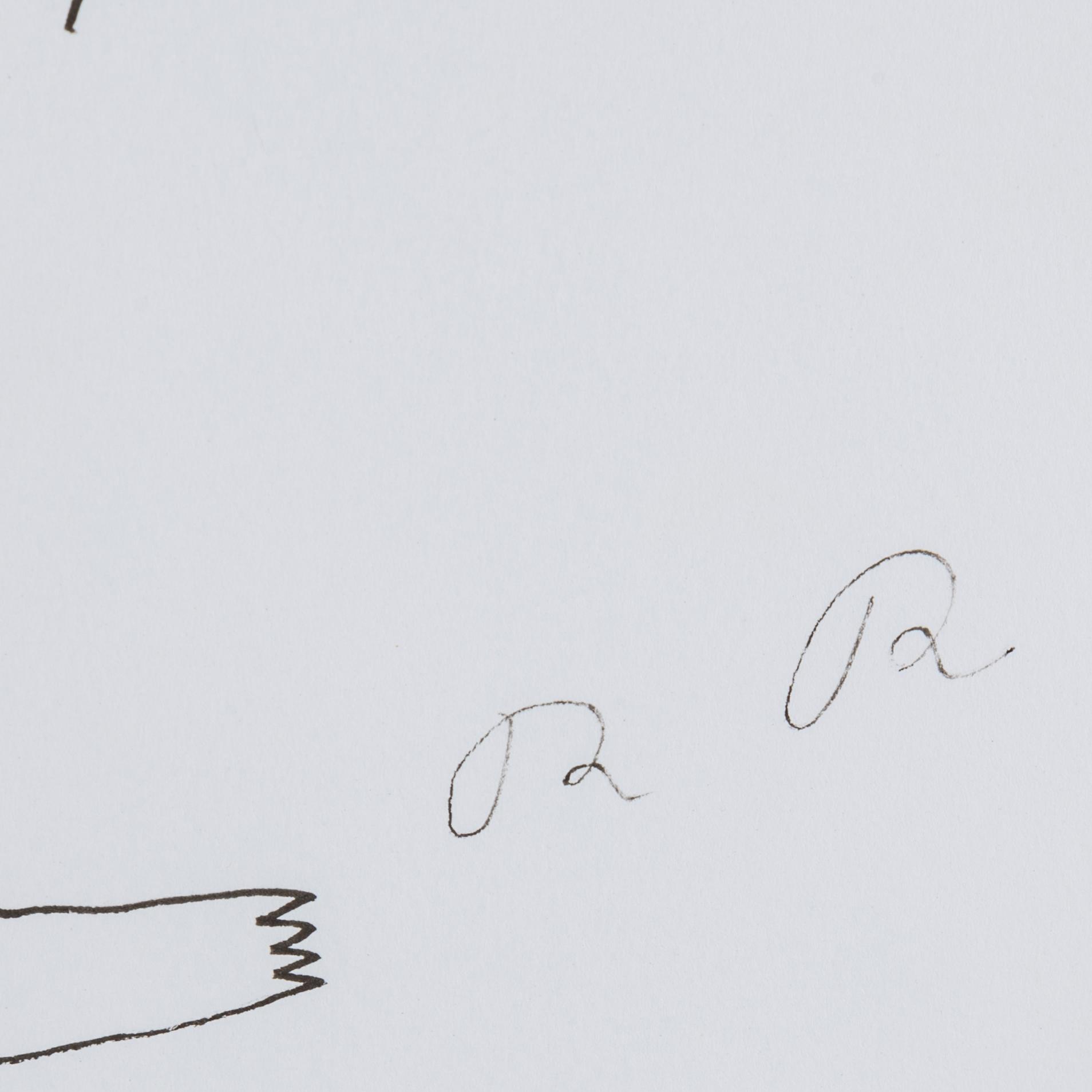 ROGER RISBERG, tusch på papper, 2005, signerad RR.