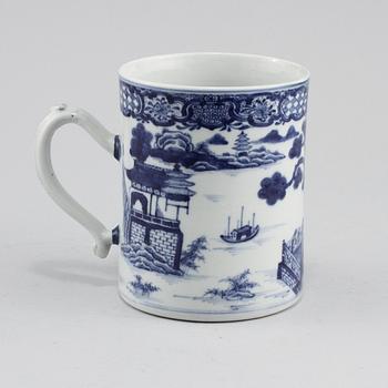 MUGG, porslin, Kina, 1800-tal.