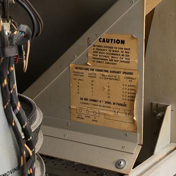Jukebox, Wurlitzer modell 2100,  Rudolph Wurlitzer Company, North Tonawanda, New York, USA, 1957.