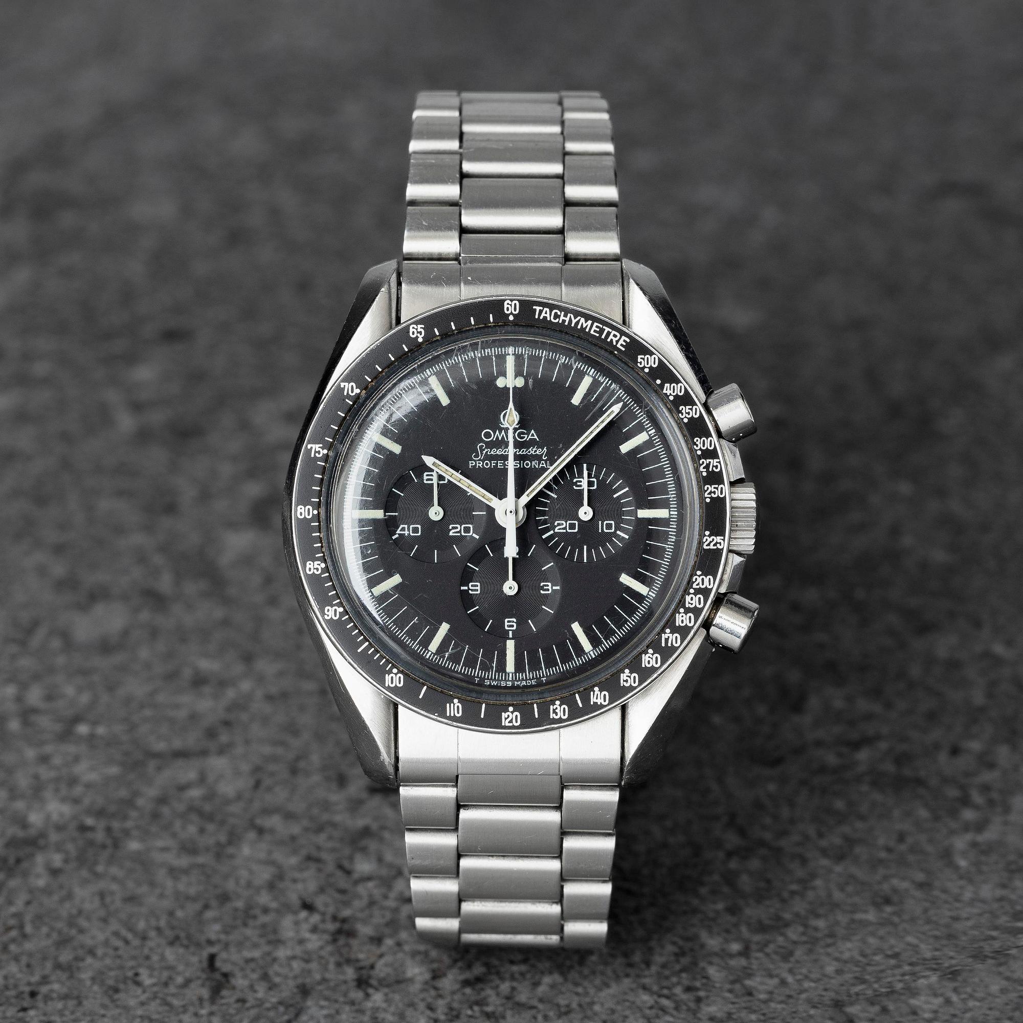 Omega, Speedmaster Professional, Moonwatch, chronograph, "CRS Case", ca 1983.