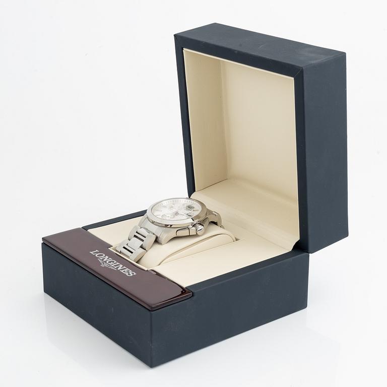 Longines, Conquest, kronograf, armbandsur, 41 mm.