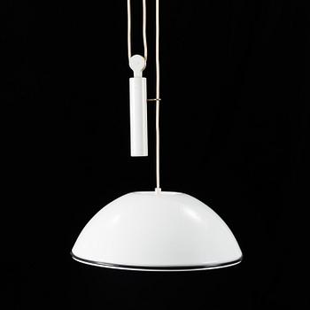 a "Relemme 75" ceiling light by ACHILLE & PIER GIACOMO CASTIGLIONI for Flos, designed in 1962.