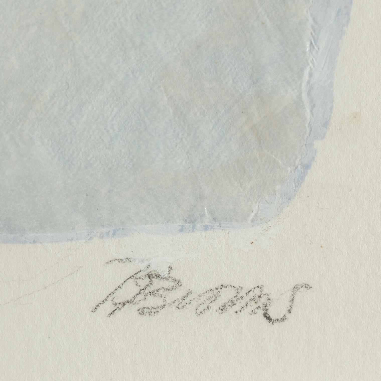 BIRGIT BROMS, lithograph in colours, signed 10/50.