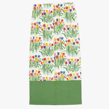 Josef Frank, a pair of 'Tulpan' cotton and linen curtains, Firma Svenskt Tenn.