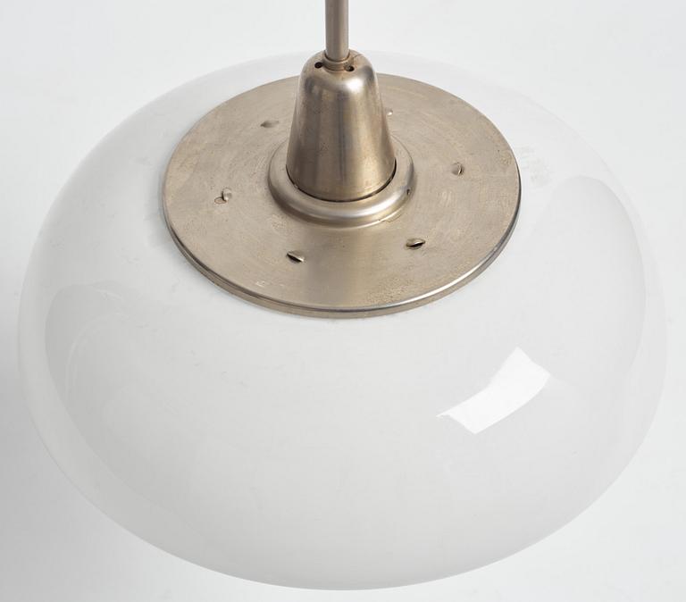 Harald Notini, ceiling lamp, version of model "11321", Arvid Böhlmarks Lamp Factory, 1940s.