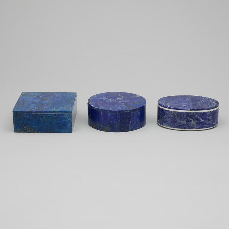 ASKAR, 3 delar, Lapis lazuli, 1900-tal.