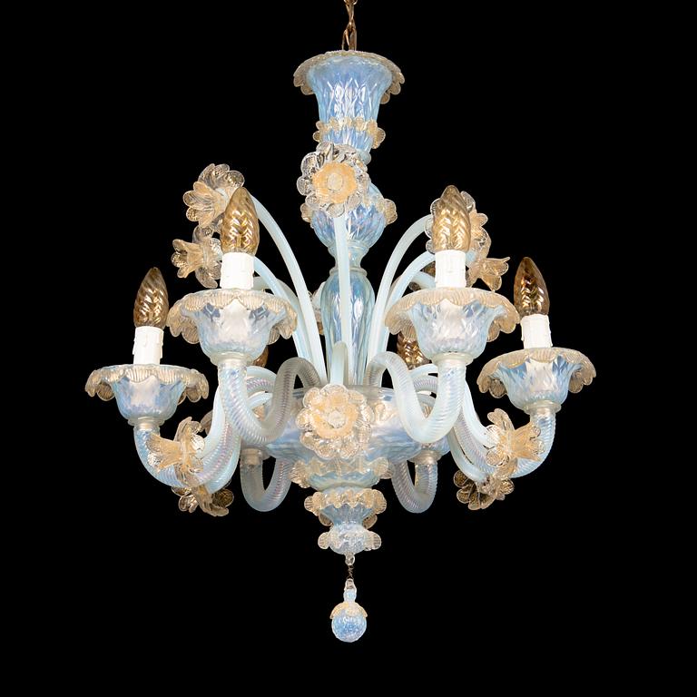 Kattokruunu, Murano, Italia 1900-luvun puoliväli.