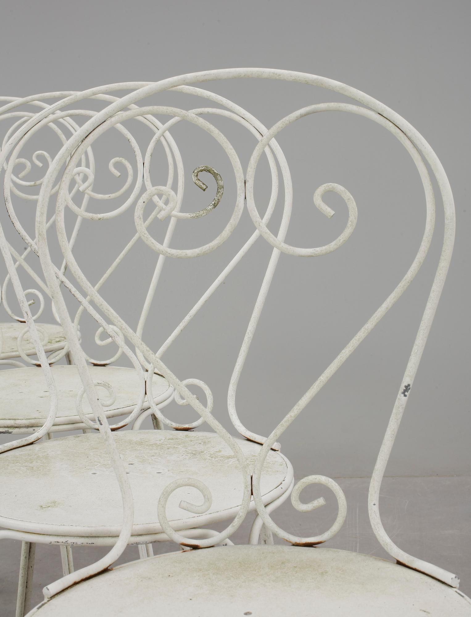 TRÄDGÅRDSGRUPP, 6 delar, 1900-talets andra hälft.