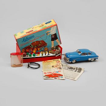 LEKSAKSBIL, Schuco, Elektro Ingenico 5311, Tyskland, 1900-talets tredje kvartal.