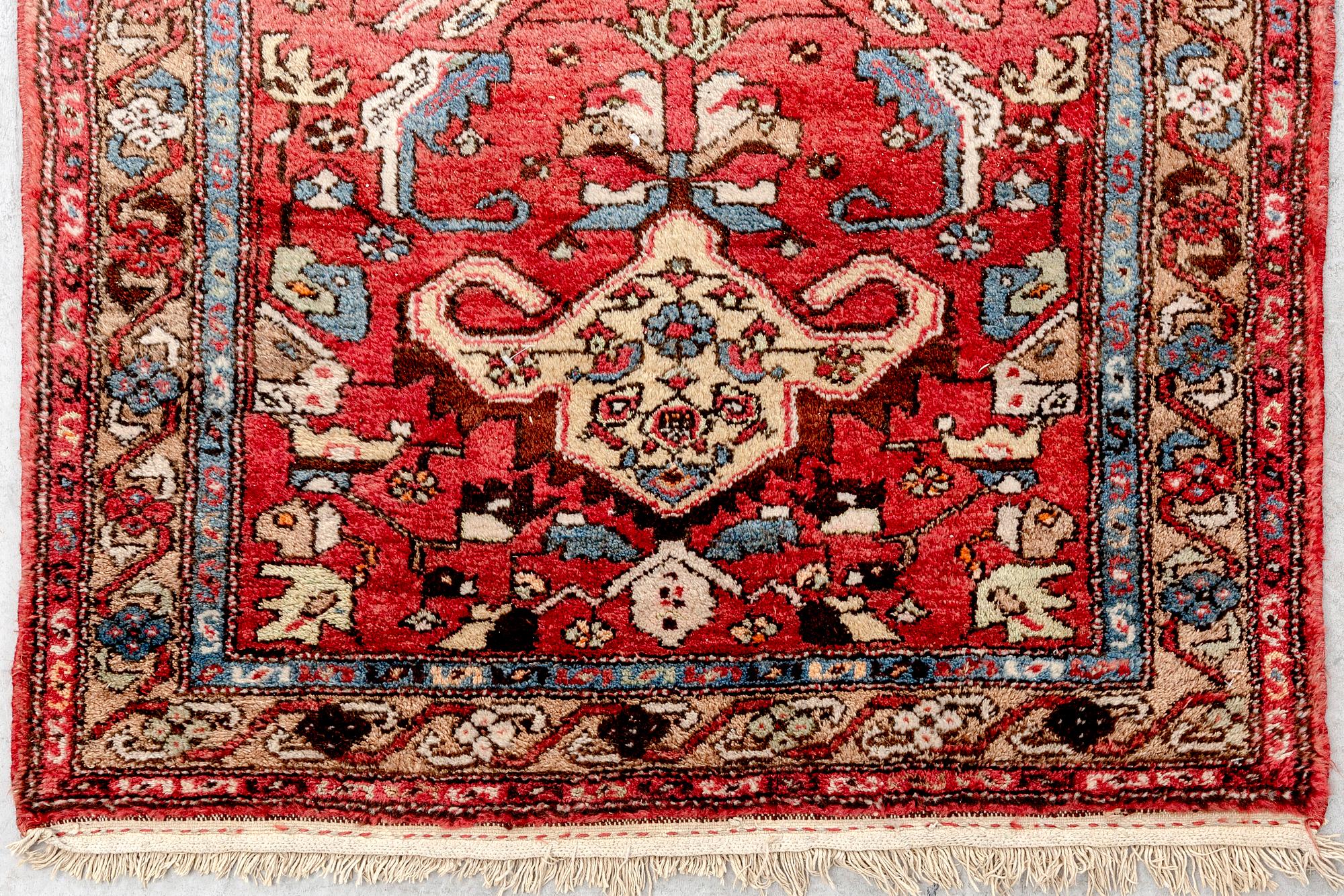 Matta, Nordvästpersisk semiantik galleri ca 289x107 cm.