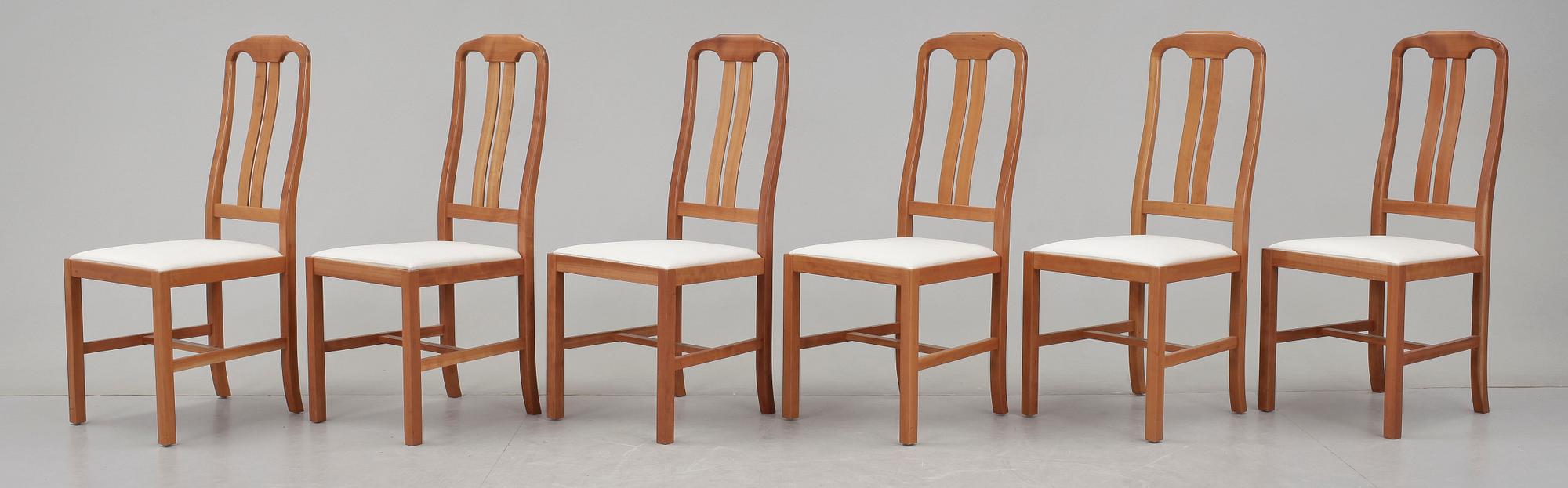 STOLAR, 6 st, Trä Tina, Sverige, 1900/2000-tal.