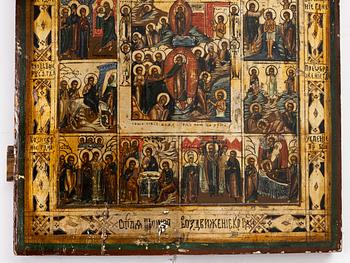 Icon, Russia, 19th century.