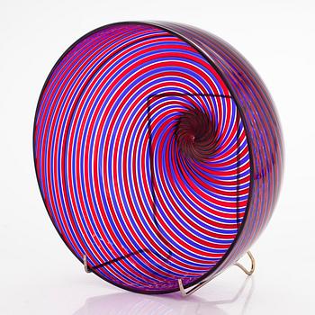 Venini, skål, Murano, Italien, 1997.