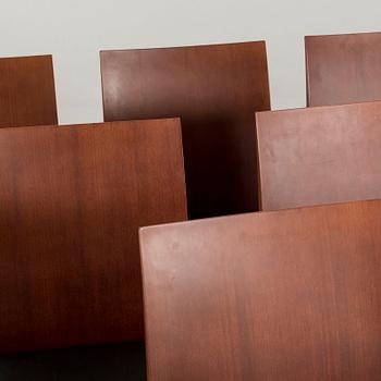 SIX "ANNA" CHAIRS BY  Ludovica Palomba CRASSEVIG MADE IN ITALY.
