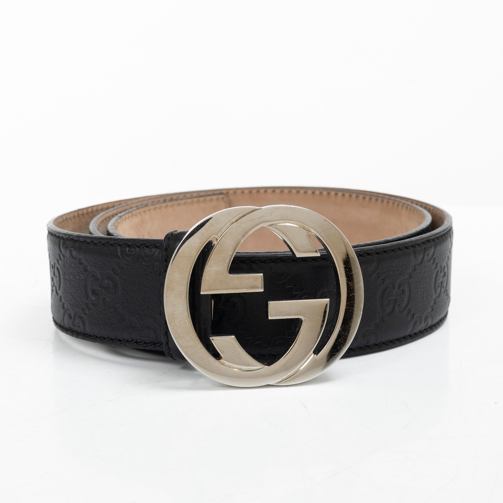 Gucci, skärp, storlek 95.