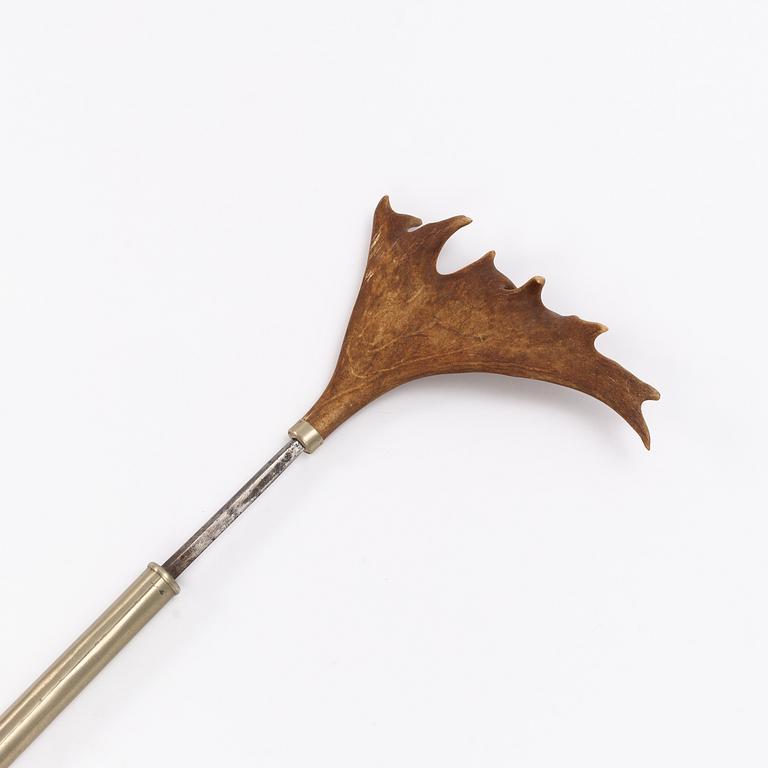 Bear spear, signed NJB and dated 1967.