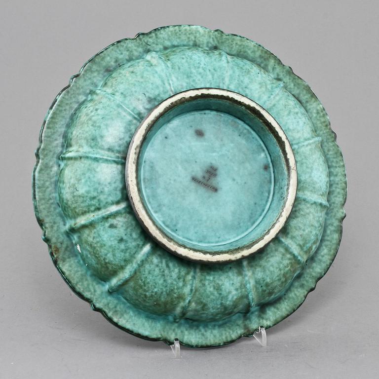 SKÅLFAT, stengods, "Argenta", Wilhelm Kåge, Gustavsberg, 1900-tal.