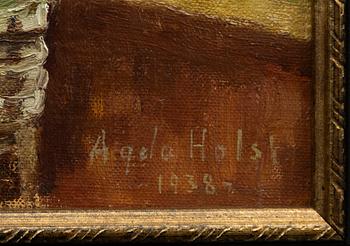 Agda Holst, Flower still life.