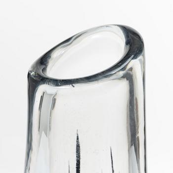 Vicke Lindstrand, vas, glas, "Gräs", Kosta 1950-60-tal.