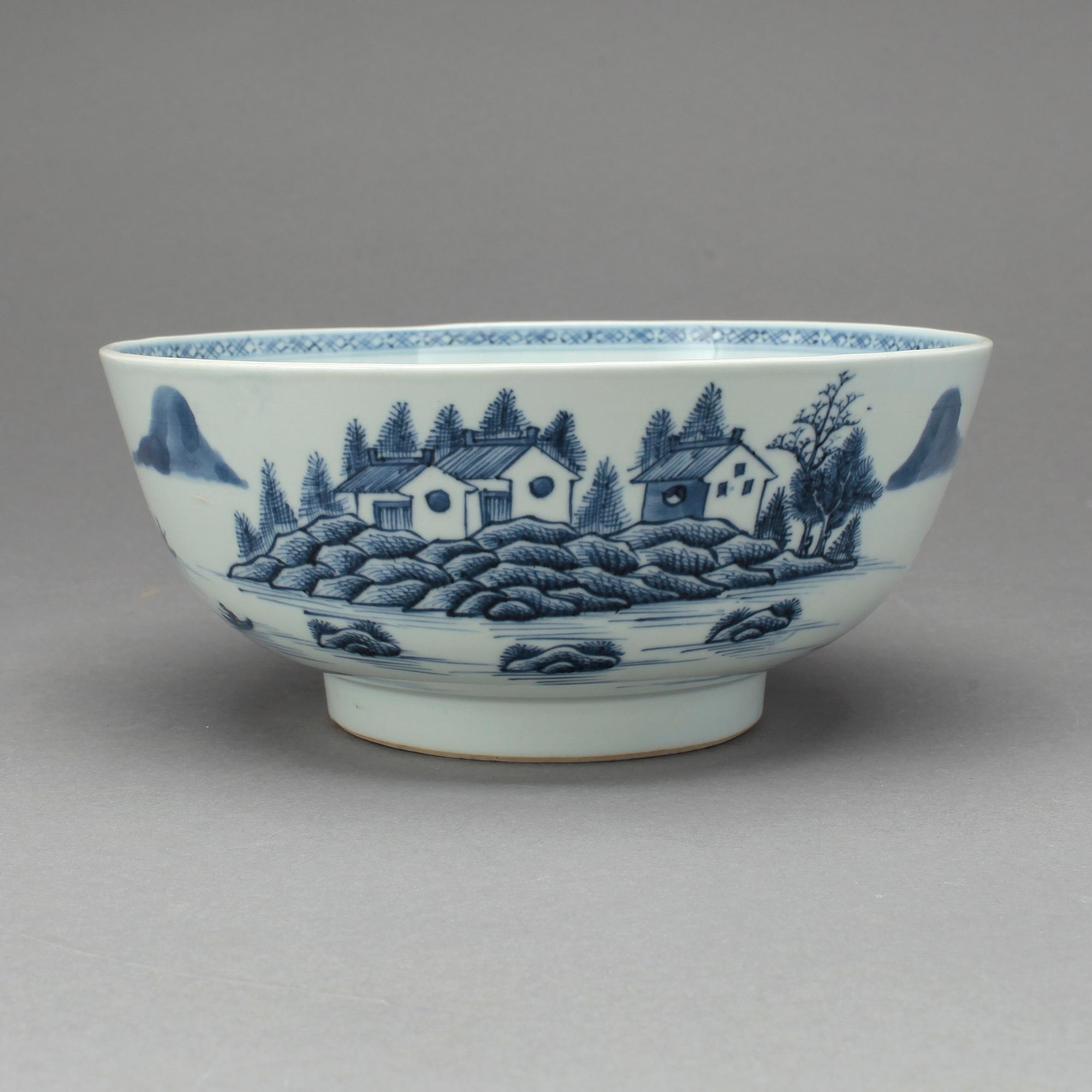SKÅL, porslin, Qingdynastin Qianlong (1736-95).