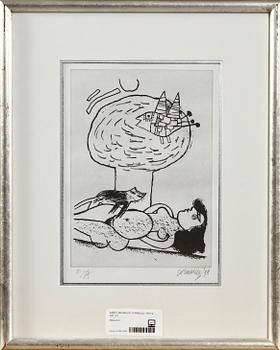 Beverloo Corneille · BEVERLOO CORNEILLE, etsning, sign.