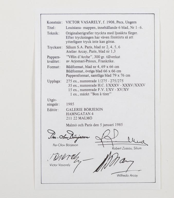 Victor Vasarely, "Louisiana 3".