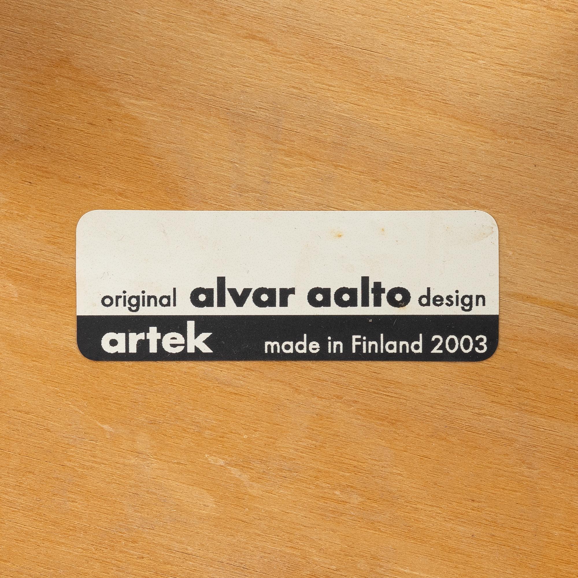 Alvar Aalto, barnstolar, 4 st, Artek, Finland.