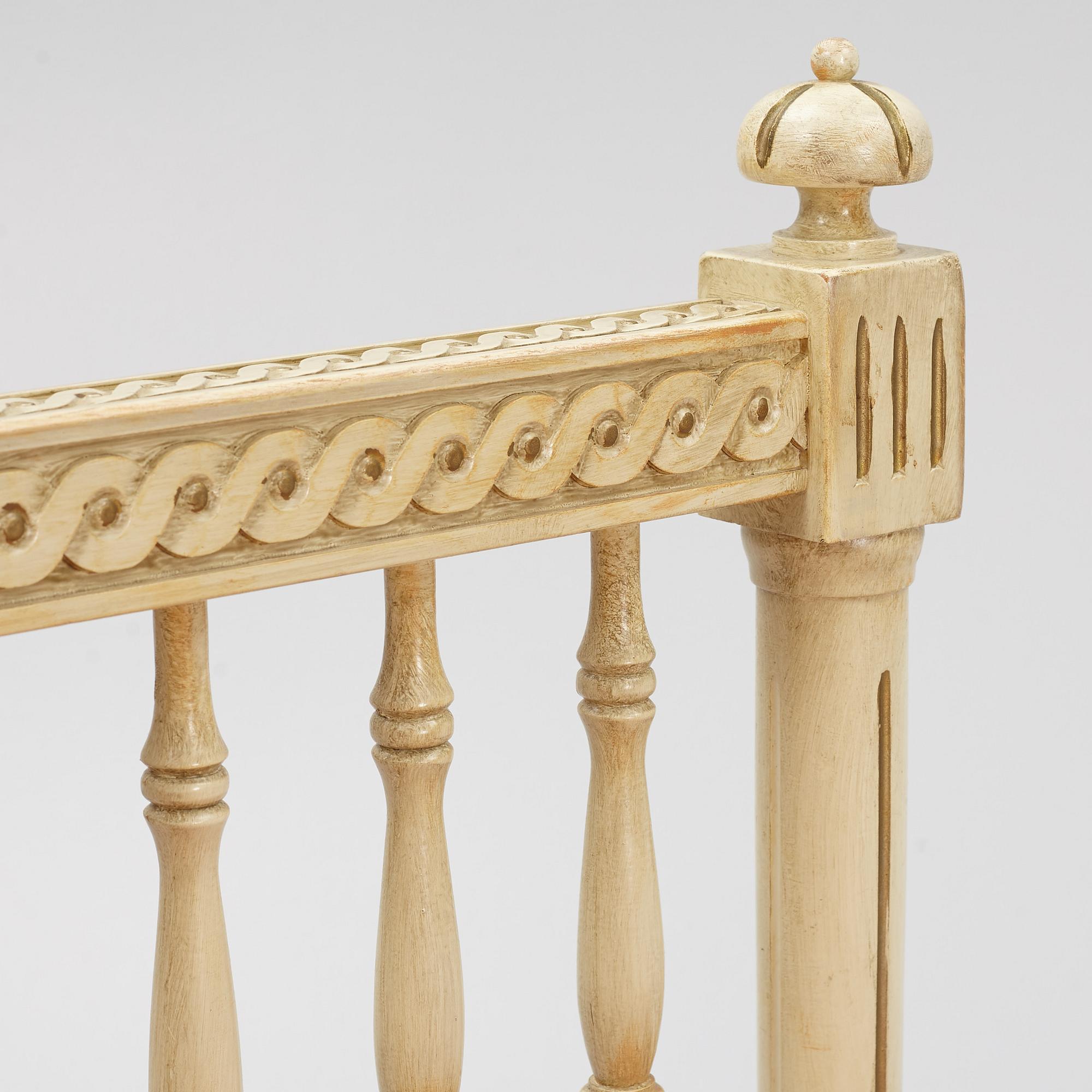 Soffa, gustaviansk stil, 1800-tal.