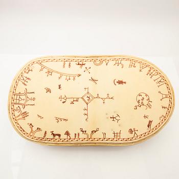 Tycko Harald Lampa, drum, Vittangi.