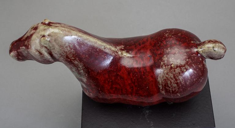 ULLA KRAITZ, skulptur, stengods, signerad undertill.