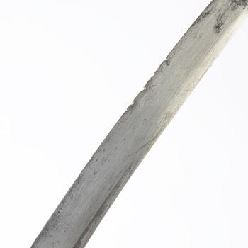 Huggare 2 st, svenska m/1856, med baljor.